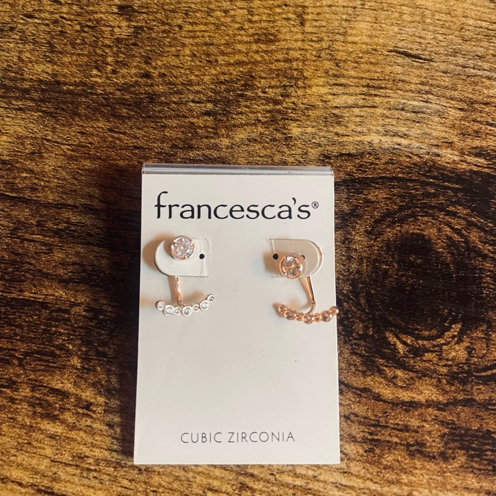 Francesca’s | Gold Stud Earrings NWT